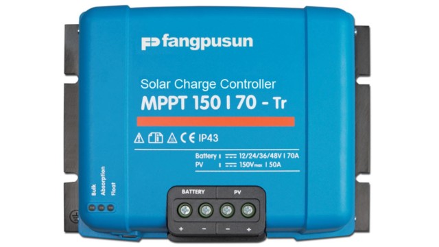MPPT 150-70 blue Fangpusun ρυθμιστης φόρτισης MPPT 70A 12V-24V-48V 